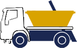 skip lorry icon